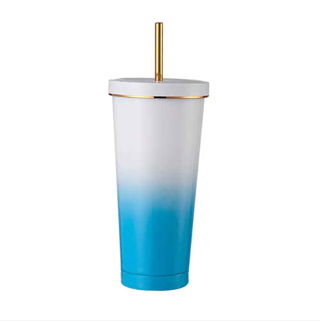 Insulated Straw Mug